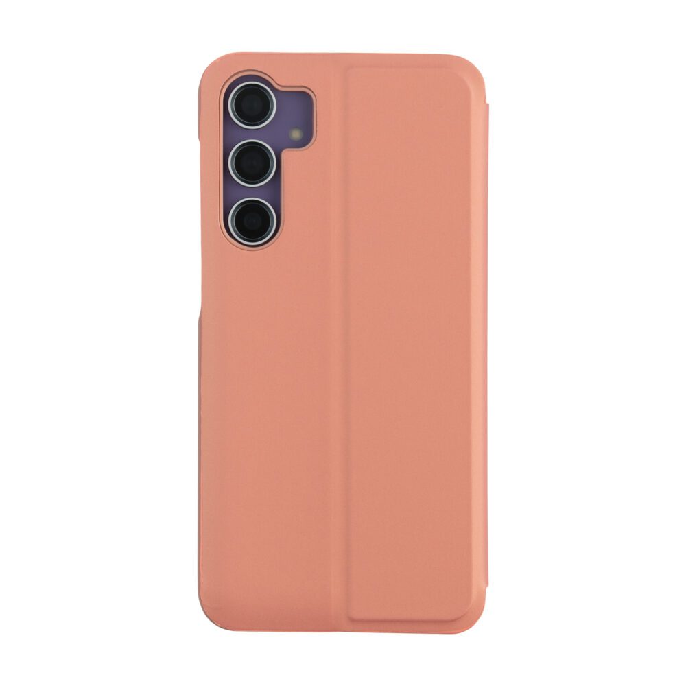 Fold Mirror View Case for Samsung Galaxy A54 pink