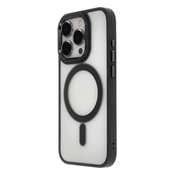 450361_oryg Satin Elegant Mag Case for iPhone 15 Pro Max 6,7" black