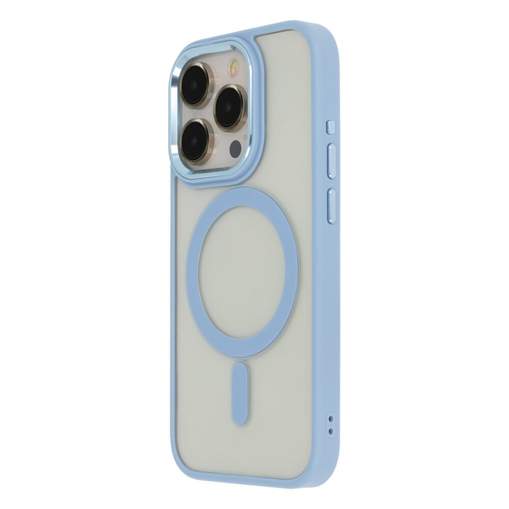 450365_oryg Satin Elegant Mag Case for iPhone 12 / 12 Pro 6,1" blue