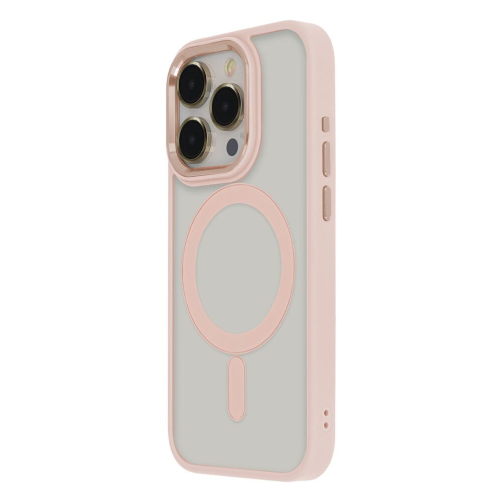 450369_oryg Satin Elegant Mag Case for iPhone 14 Pro 6,1" pink