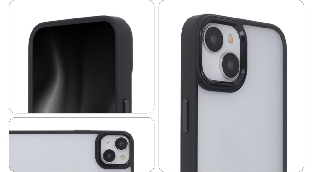 450375_oryg Satin Elegant Matt Case for iPhone 15 Pro Max 6,7" black