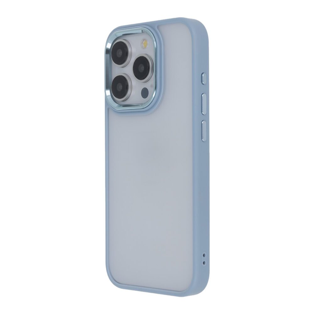450377_oryg Satin Elegant Matt Case for iPhone 15 Plus 6,7" blue