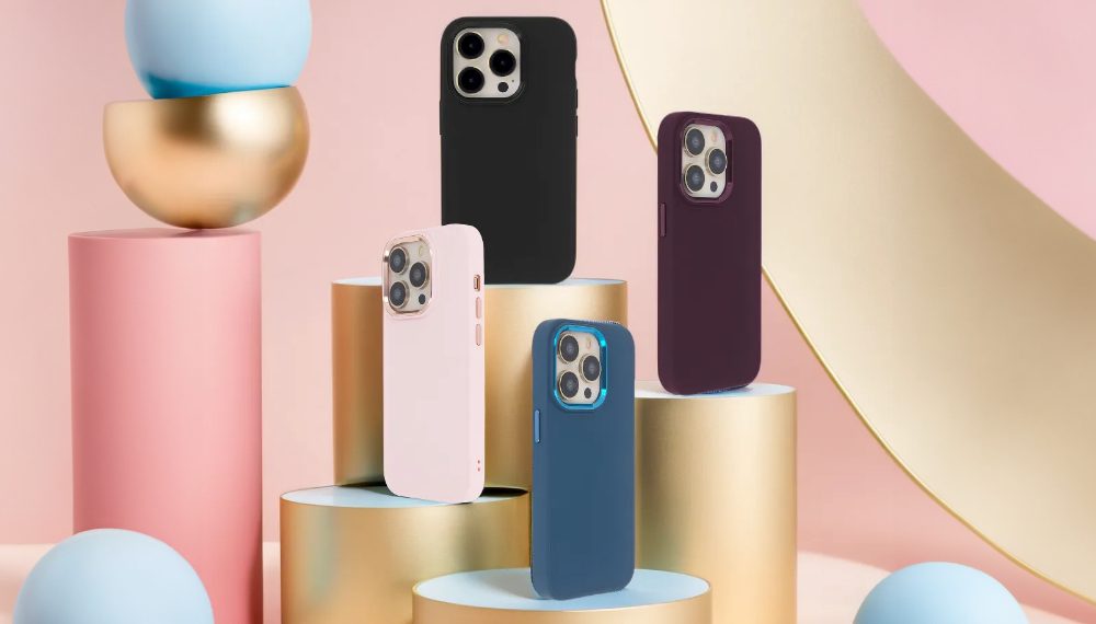 Satin Touch Case for Samsung Galaxy S24 Plus burgundy