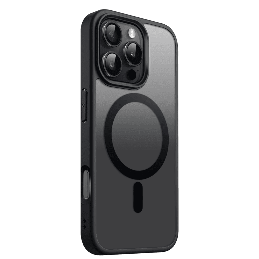 Satin Matt Mag iPhone 16 Pro Max cace black