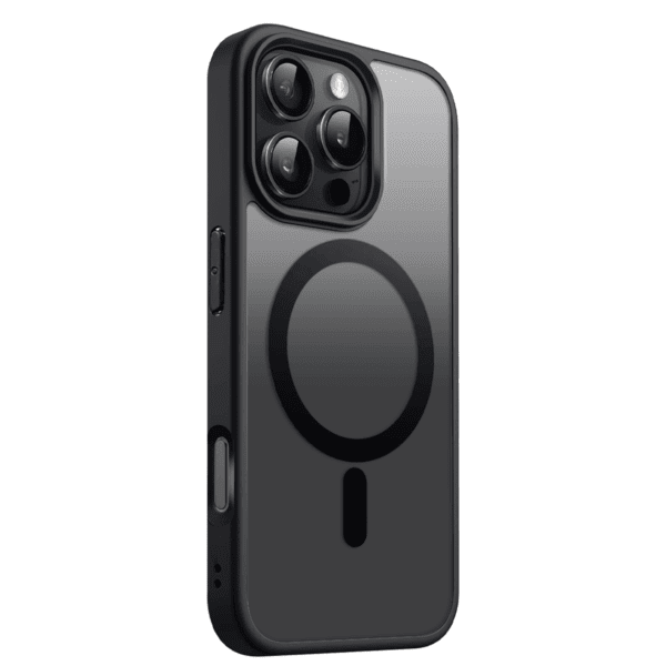 Satin Matt Mag iPhone 16 Pro Max cace black