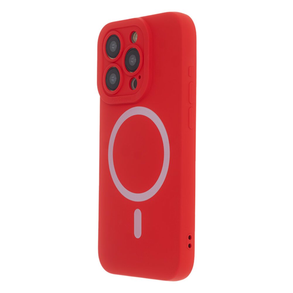 450444_oryg Silicon Soft Mag Case for iPhone 15 Pro 6,1" red