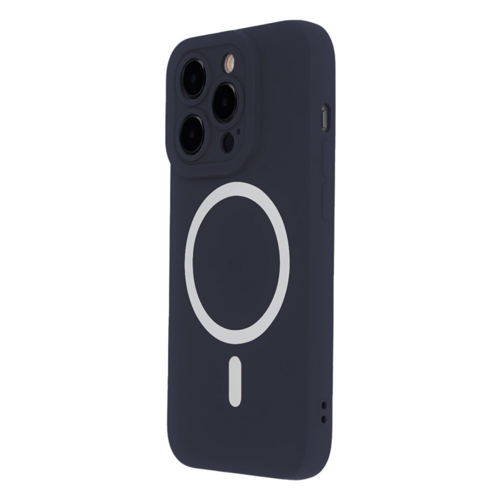 450448_oryg Silicon Soft Mag Case for iPhone 15 Pro 6,1" dark blue