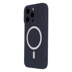 Silicon Soft Mag Case for iPhone 15 Pro 6,1" dark blue