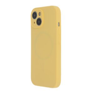 450476_oryg Soft Touch Mag Case for iPhone 15 6,1" pastel yellow