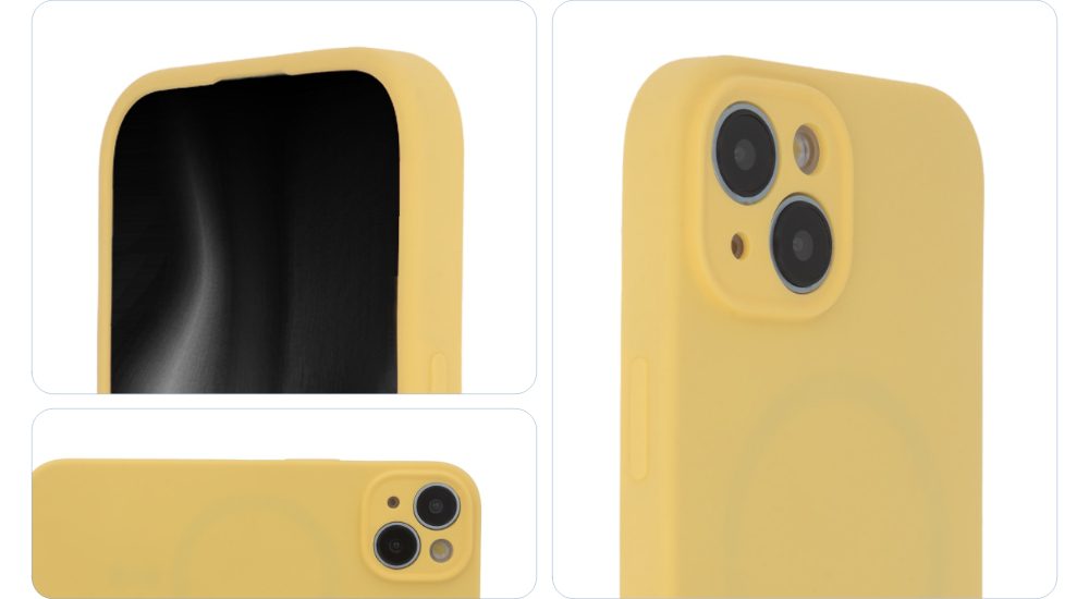 450478_oryg Soft Touch Mag Case for iPhone 15 Pro 6,1" pastel yellow