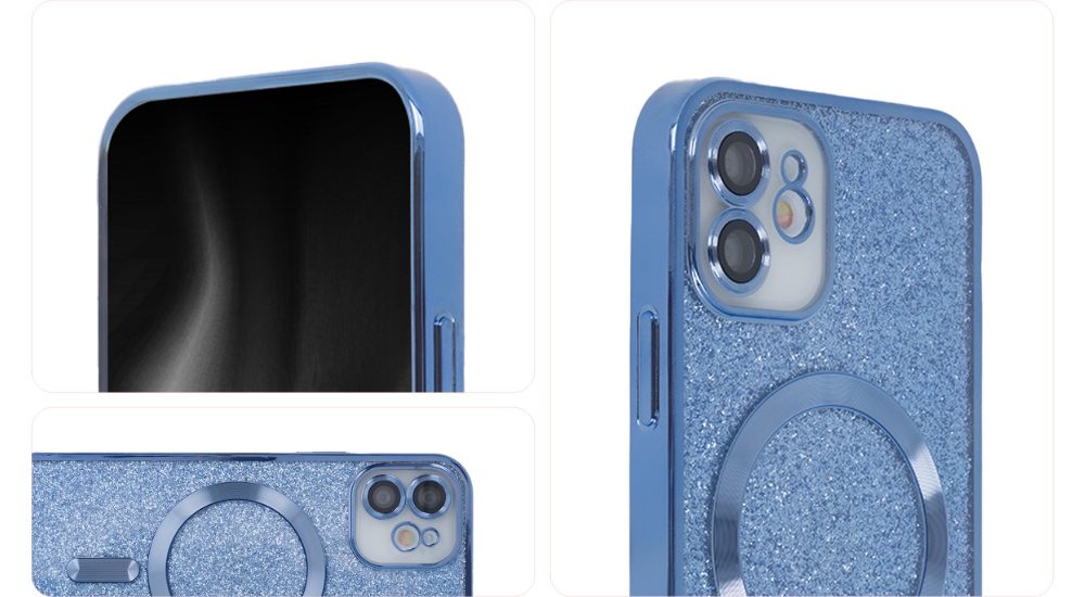 SparkleFlex Mag Case for iPhone 11 blue