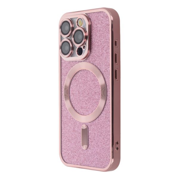 SparkleFlex Mag Case for iPhone 15 Plus 6,7" pink