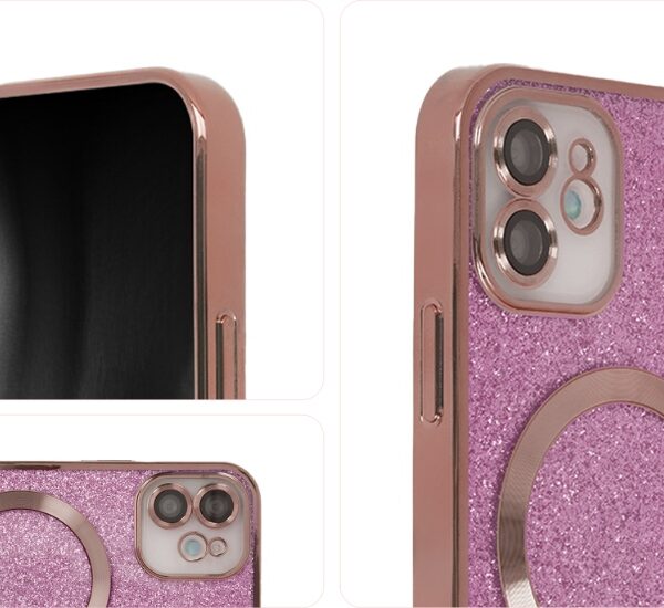 SparkleFlex Mag Case for iPhone 15 Plus 6,7" pink