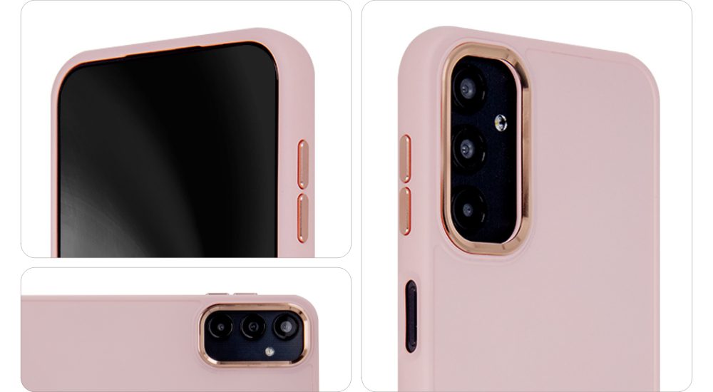 450576_oryg Satin Elegant Case for iPhone 15 Pro Max 6,7" pink