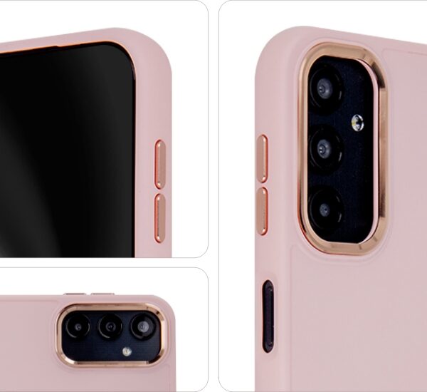 Satin Touch Case for Samsung Galaxy S24 Plus pink