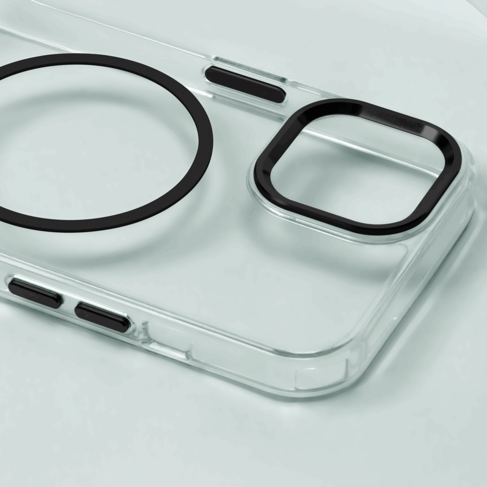 450639_oryg Clear Thin Mag case for iPhone 15 Pro 6,1" black