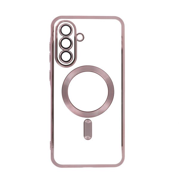 Color Chrome Mag case for Samsung Galaxy A36 5G rose gold