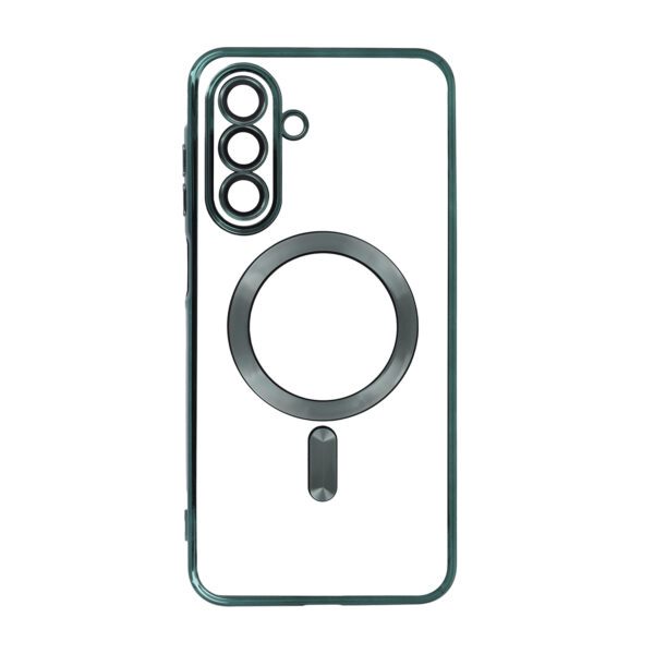 Color Chrome Mag case for Samsung Galaxy A26 5G green