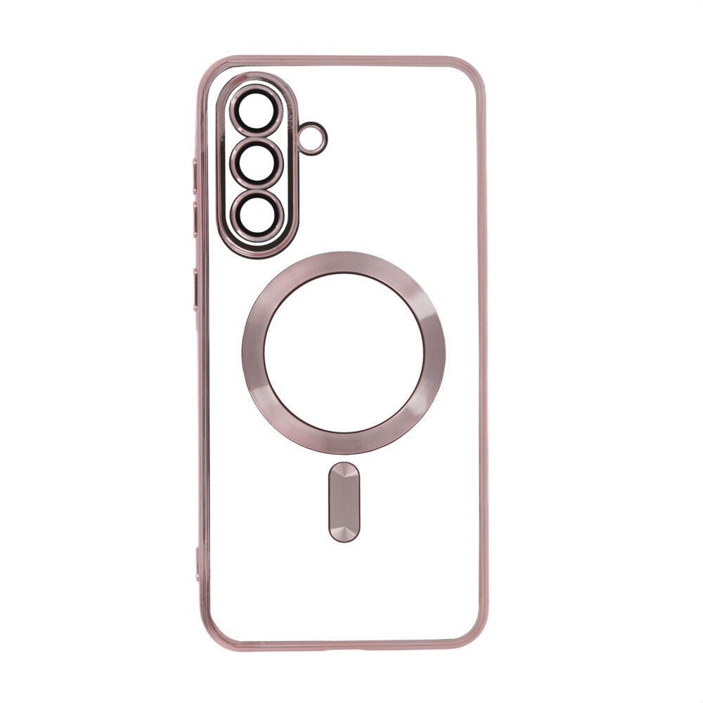 Color Chrome Mag case for Samsung Galaxy A56 5G rose gold