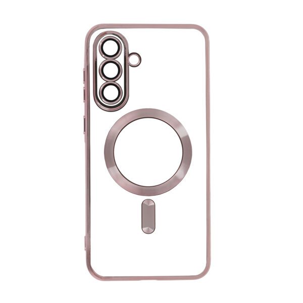 Color Chrome Mag case for Samsung Galaxy A56 5G rose gold