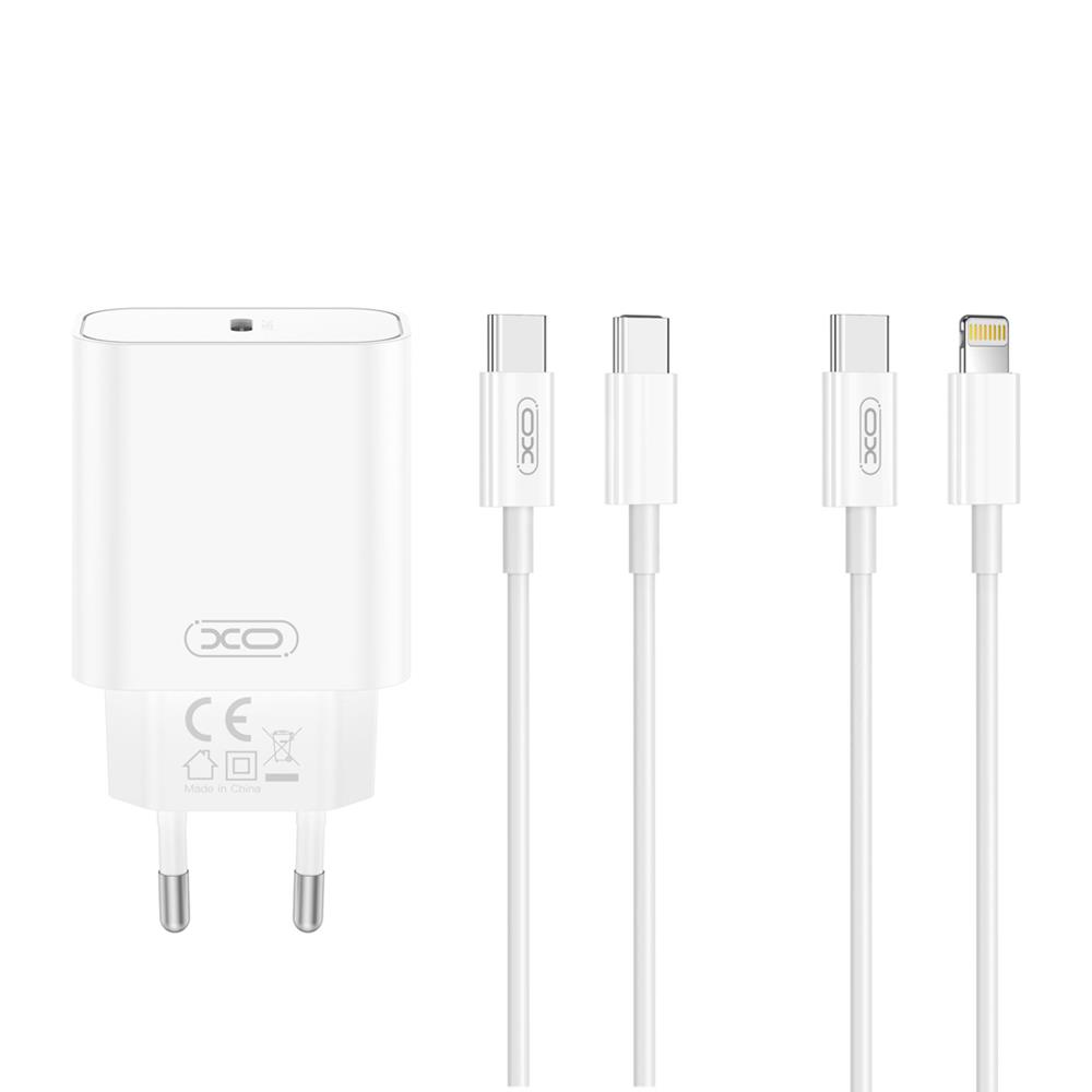 452287_oryg XO wall charger CE32 PD 20W 1x USB-C white