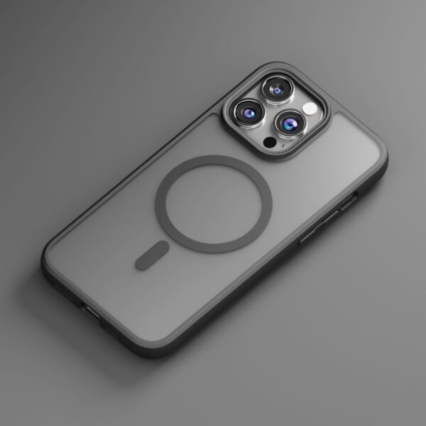 453394_oryg Etteri Matt Mag case for iPhone 12 / 12 Pro 6,1" black