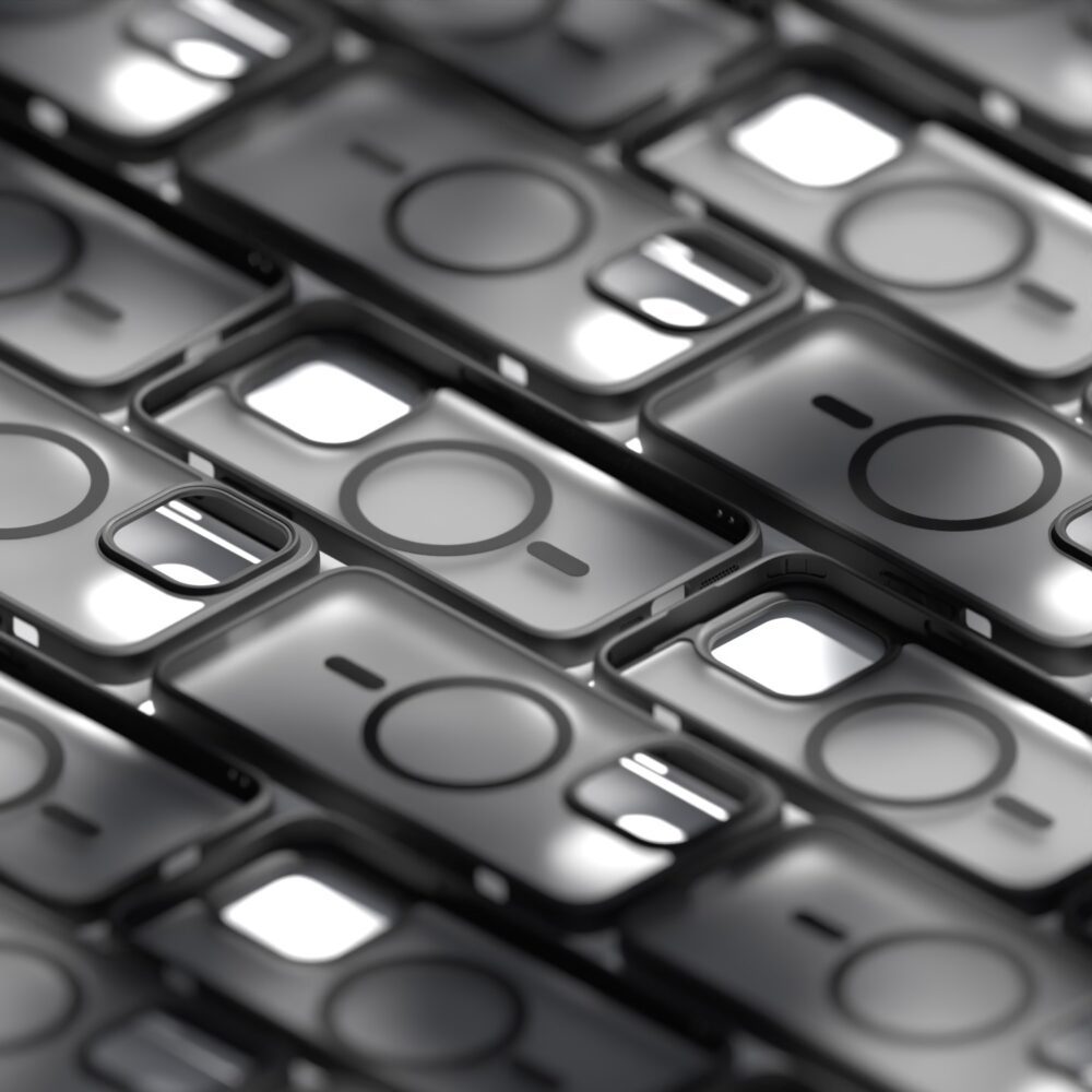 Etteri Matt Mag case for iPhone 15 6,1" black