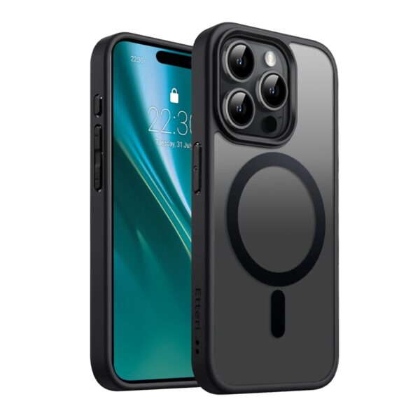 453439_oryg Etteri Matt Mag case for iPhone 15 Pro 6,1" black