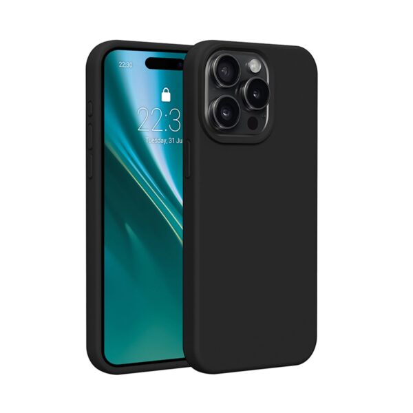 453567_oryg Etteri Silicone case for iPhone 12 / 12 Pro 6,1" black