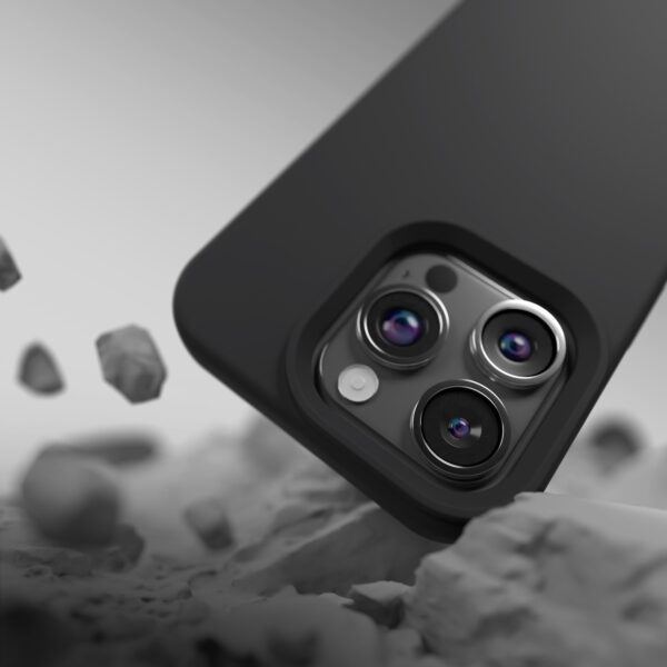 453572_oryg Etteri Silicone case for iPhone 12 / 12 Pro 6,1" black