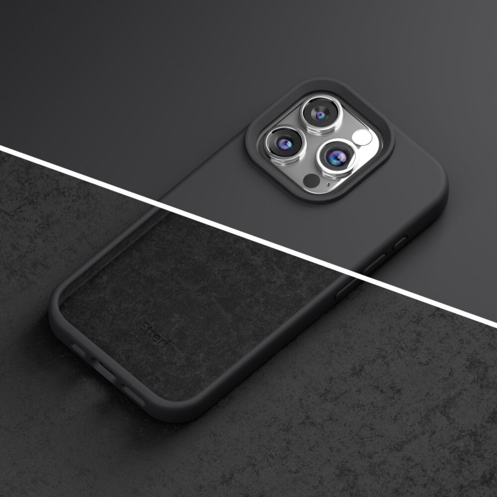 453573_oryg Etteri Silicone case for iPhone 12 / 12 Pro 6,1" black