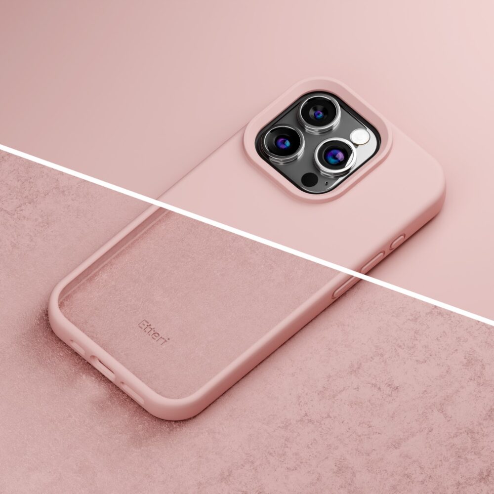453591_oryg Etteri Silicone case for iPhone 12 / 12 Pro 6,1" light pink