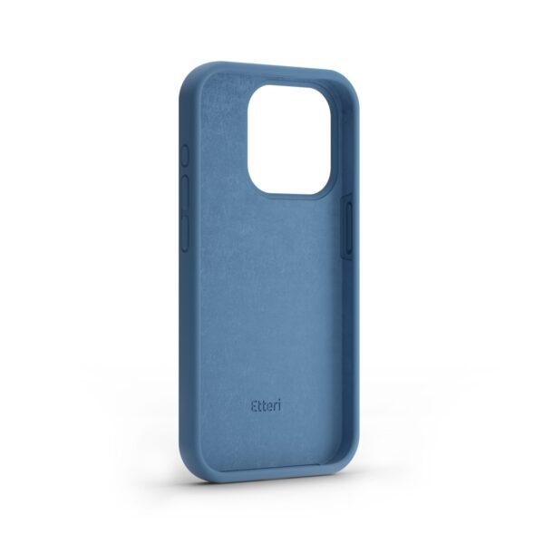 Etteri Silicone case for iPhone 13 6,1" dark blue