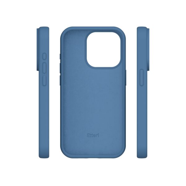 Etteri Silicone case for iPhone 14 6,1" dark blue