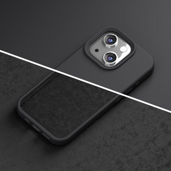 Etteri Silicone case for iPhone 15 6,1" black