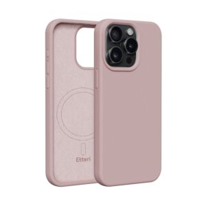 Etteri Silicone Mag case for iPhone 12 / 12 Pro 6,1" light pink