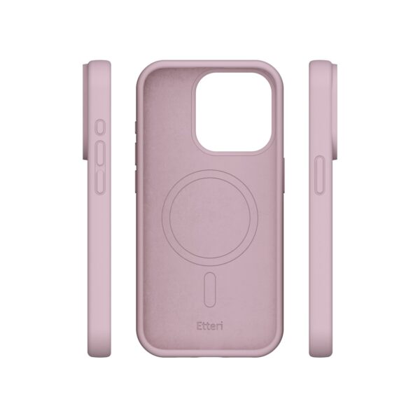 Etteri Silicone Mag case for iPhone 12 / 12 Pro 6,1" light pink