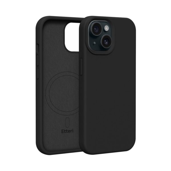 453919_oryg Etteri Silicone Mag case for iPhone 13 6,1" black