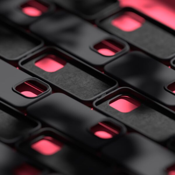 Etteri Silicone Mag case for iPhone 15 Pro 6,1" black