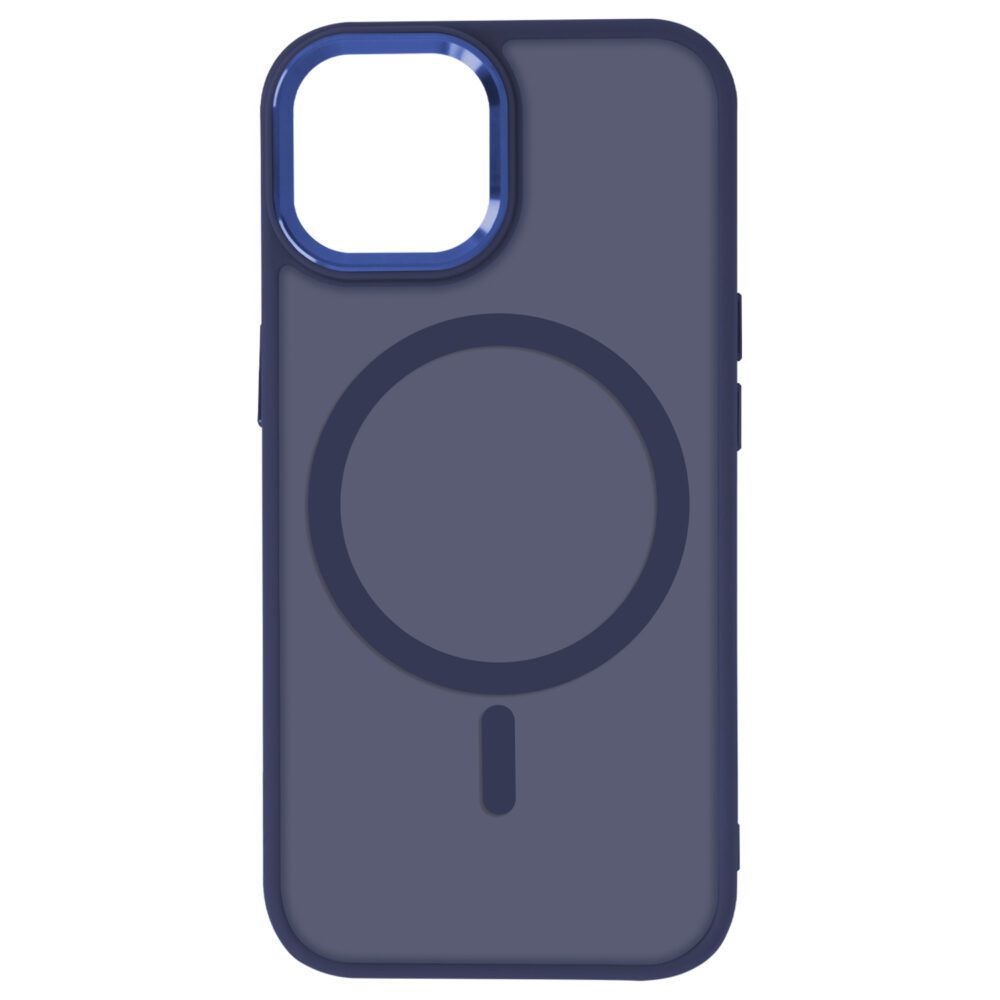 Frozen Mag case for iPhone 14 6,1" navy blue