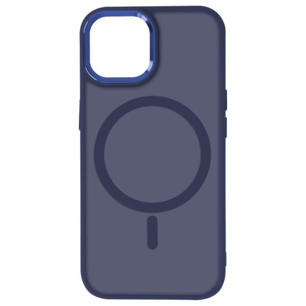 Frozen Mag case for iPhone 15 6,1" navy blue