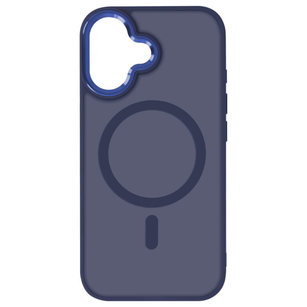 454842_oryg Frozen Mag case for iPhone 16 6,1" navy blue
