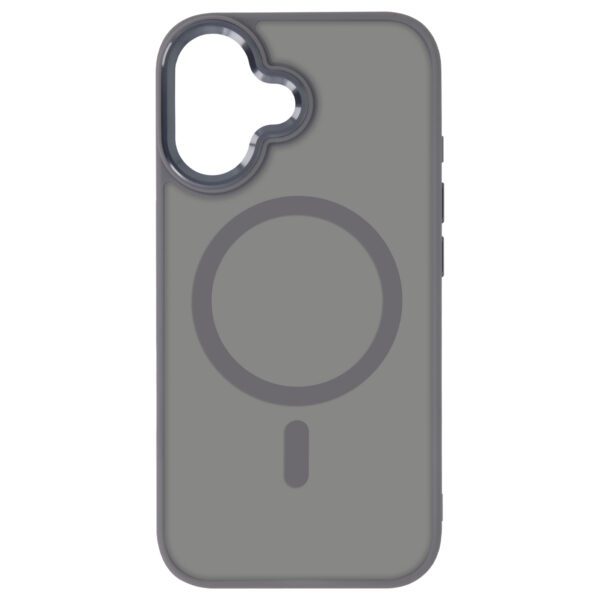 Frozen Mag case for iPhone 16 6,1" grey