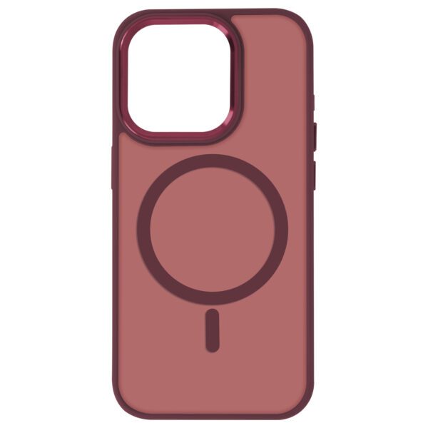 Frozen Mag case for iPhone 16 Pro 6,3" red