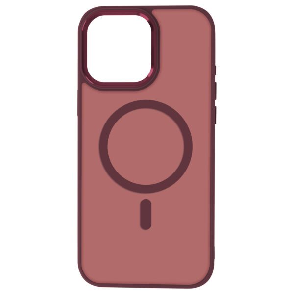 Frozen Mag case for iPhone 16 Pro Max 6,9" red