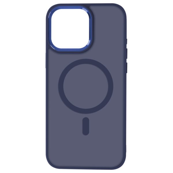 Frozen Mag case for iPhone 16 Pro Max 6,9" navy blue