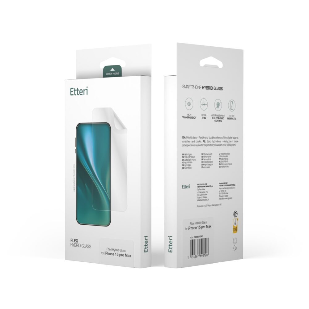 454902_oryg Etteri hybrid glass for iPhone 15 Pro 6,1"