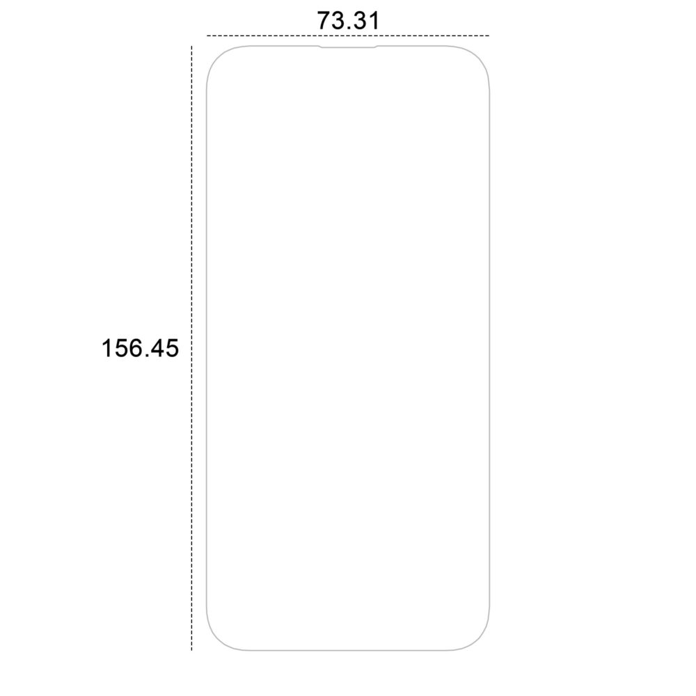 454911_oryg Etteri hybrid glass for iPhone 15 Pro Max 6,7"