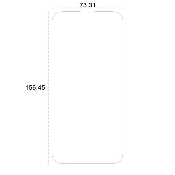 454911_oryg Etteri hybrid glass for iPhone 15 Pro Max 6,7"