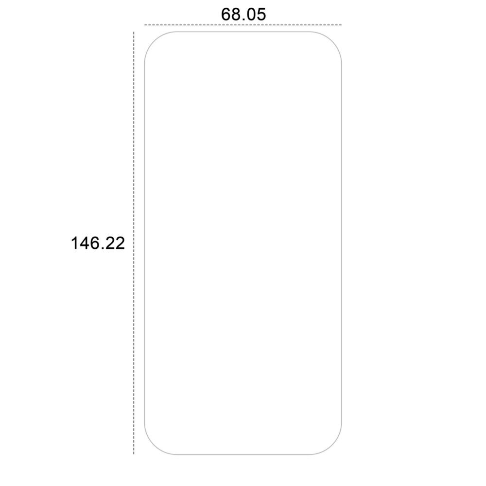 Etteri hybrid glass for iPhone 16 Pro 6,3"